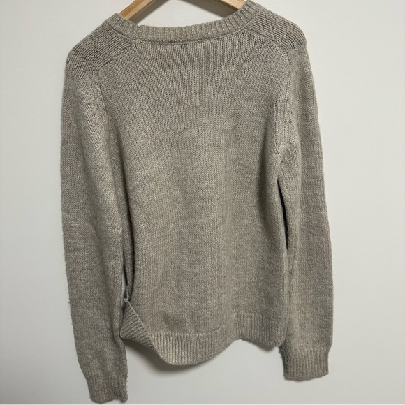 Zara Chunky Knit Crew Neck Sweater - Picture 2 of 6